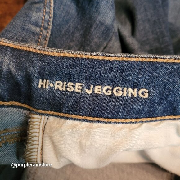 American Eagle Jeans 2 S Jegging Next Level Stretch Hi Rise Medium Light Wash - Picture 4 of 12